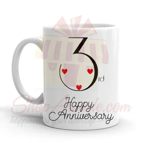 3rd Anniversary Mug