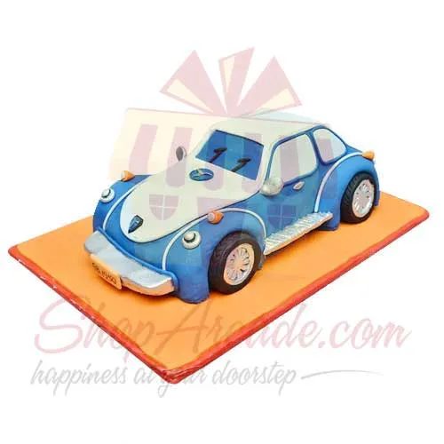 Car Cake 8lbs Black And Brown