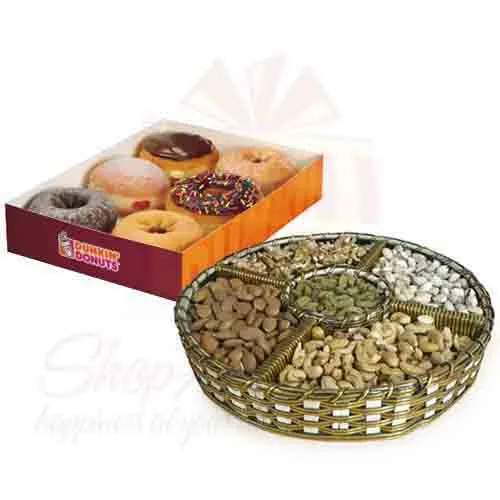 Dry Fruits With Donuts