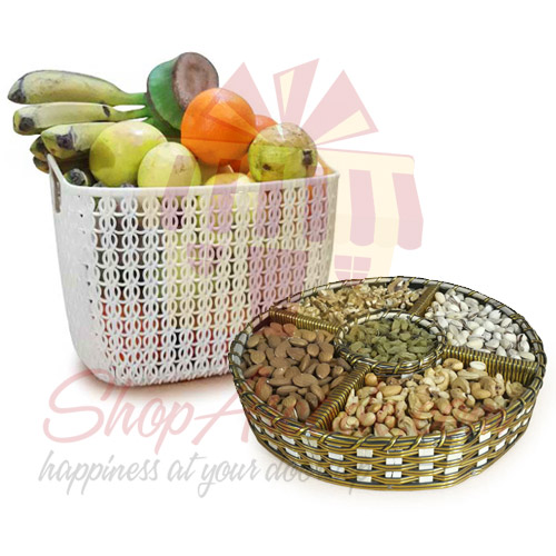 1Kg Dry Fruits With Fruits