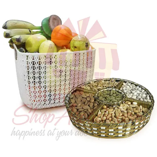 1kg Dry Fruits With Fruits
