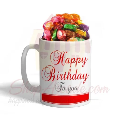 Birthday Mug With Chocos