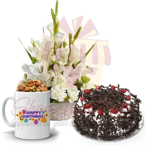 Glads Basket Cake Ferrero Mug