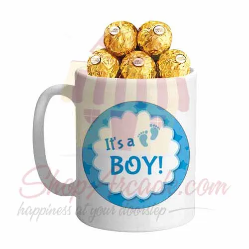 Its A Boy Choc Mug