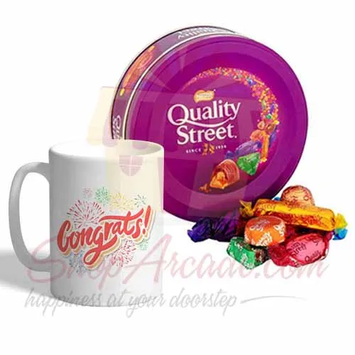Congrats Mug With Chocolates