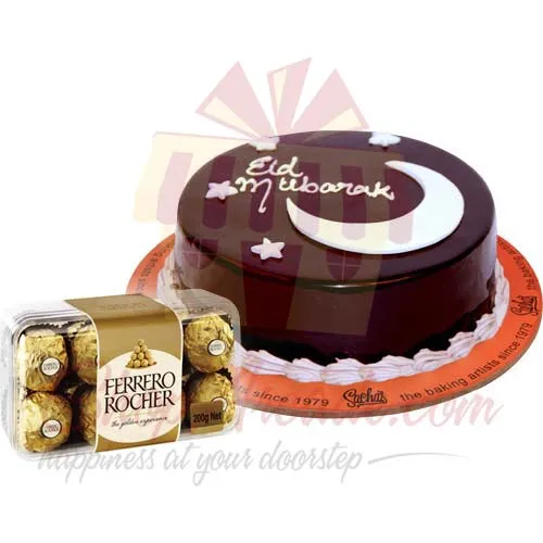 Eid Cake With Ferrero