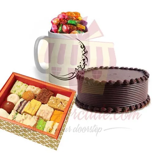 Cake Eid Choc Mug Mithai