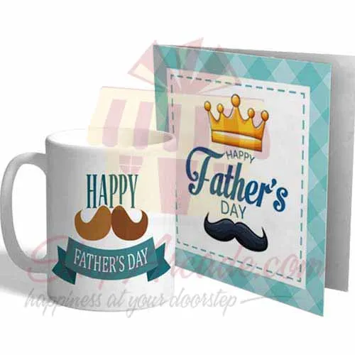 Fathers Day Mug With Card