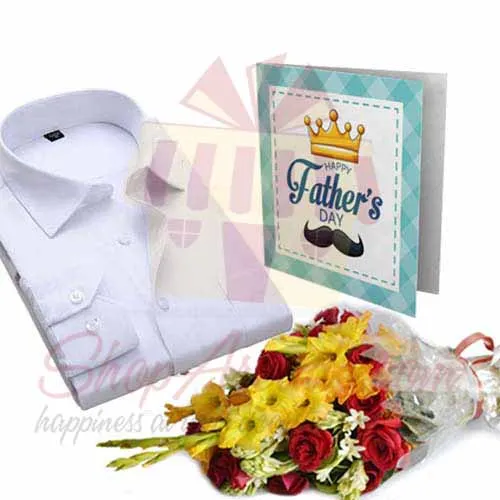 Shirt Card Flowers