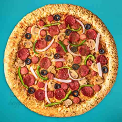 Godspell Beef Load Large Broadway Pizza