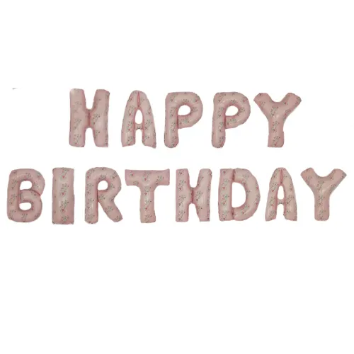 Happy Birthday Balloon Cartoon Print
