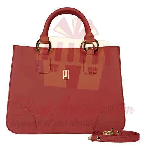 Medium Hand Bag Red