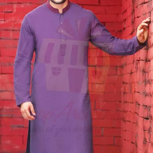 Purple Kurta By J