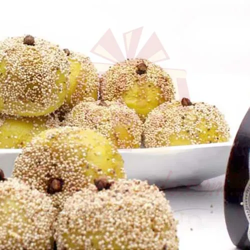 1kg Kaju Mithai With Sesame Coating