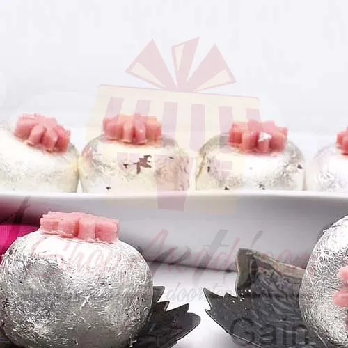 1kg Strawberry Kaju Katli