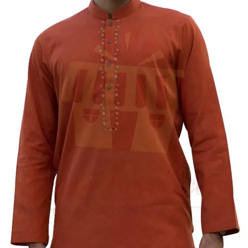 Rust Kurta