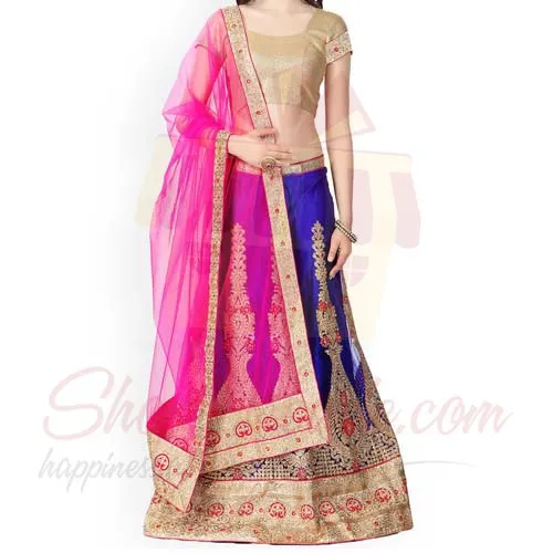 Royal Blue Lehenga