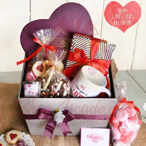 Celebration Of Love Leather Hamper By Lals