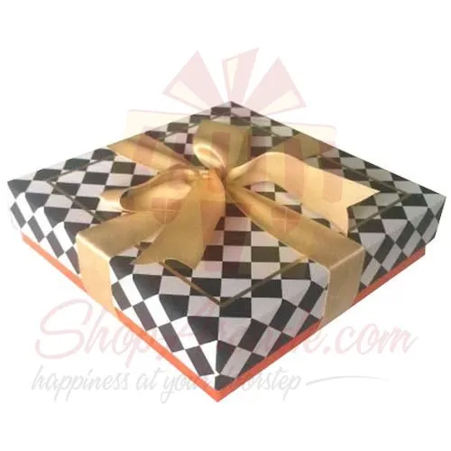 Orange Check Box 16 Pcs Lals