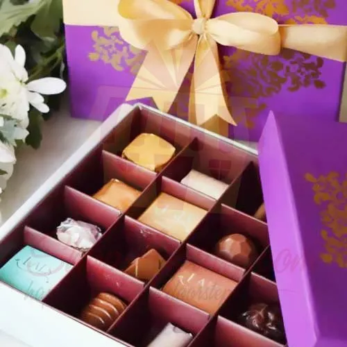 Purple Motif Box 16 Pcs Lals