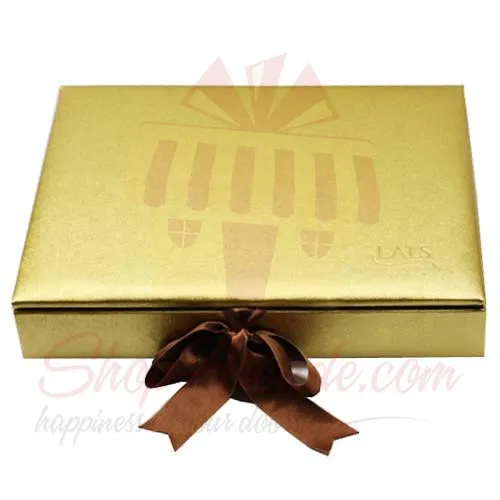 Golden Leather Box 20 Pcs Lals