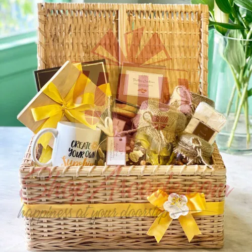 Grand Wicker Basket By Lals
