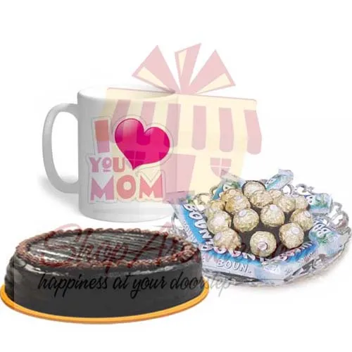 Cake And Mug For Mothers Day