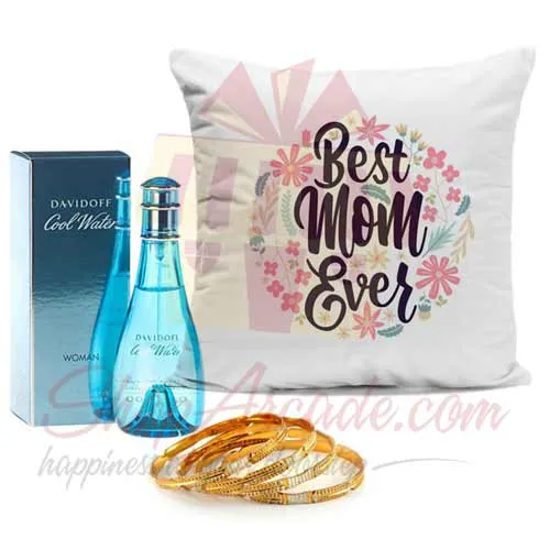 Perfume Kangan And Cushion For Mom