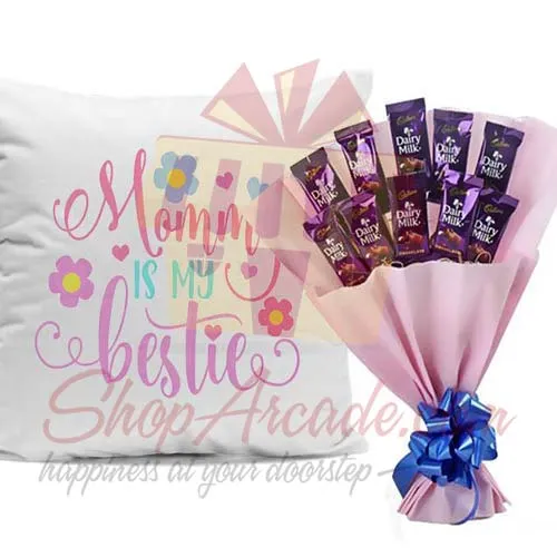 Cushion With Cadbury Bunch