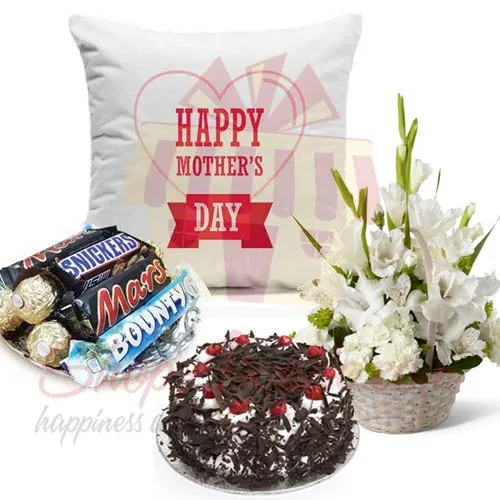 Chocs Cake Flowers Cushion