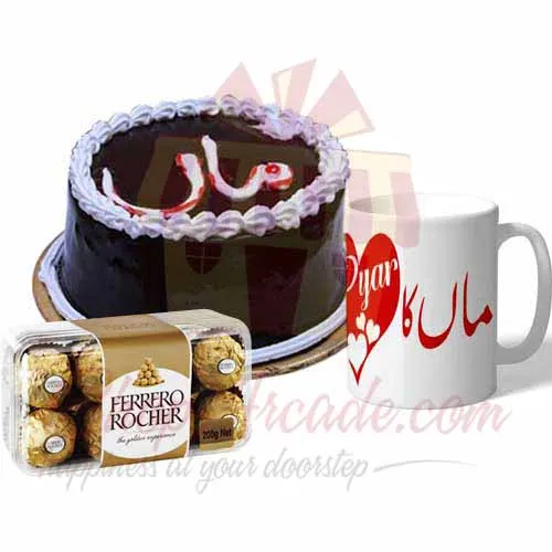 Cake Mug Choc For Maa