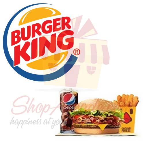 Send Food Meal Original Beef Steakhouse Burger King Gift To Pakistan Item 9017