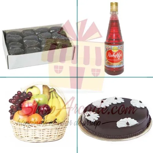 Cake Rooh Afzah Fruit And Dates