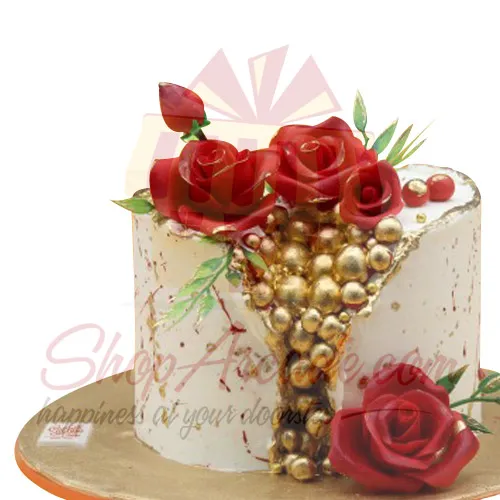 Golden Balls Cake By Sachas