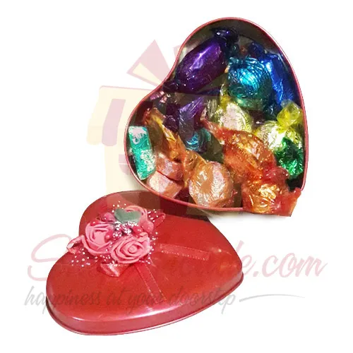 Quality Street Chocolates Heart Box