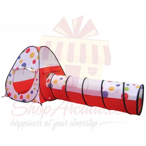 Tunnel House With 100 Balls