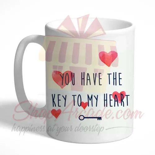 Key To My Heart Mug