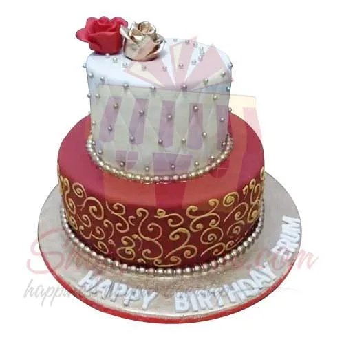 Special Birthday Cake 8lbs Black And Brown