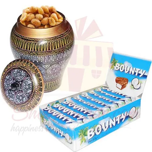 Dry Fruit Pot With Bounty