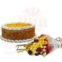 mango-cake-with-flowers